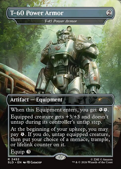 SLD: T-60 Power Armor - T-45 Power Armor