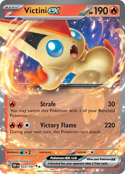 OBF: Victini ex (Holofoil)
