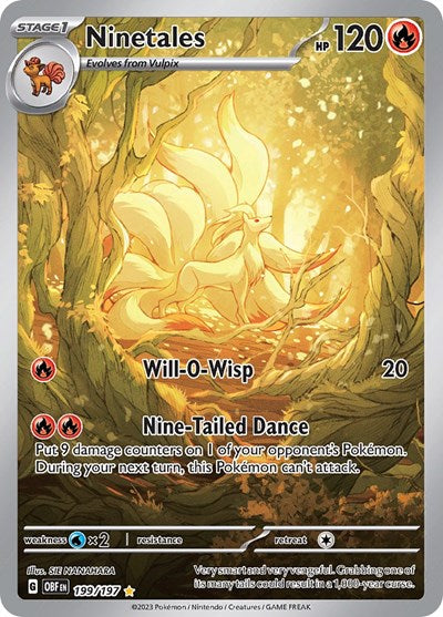 OBF: Ninetales -199/197 (Holofoil)