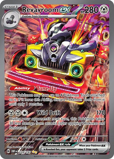 OBF: Revavroom ex - 224/197 (Holofoil)