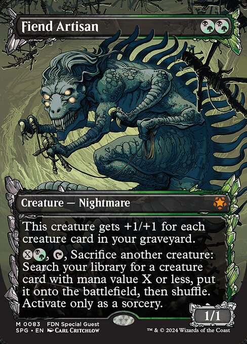 SPG: Fiend Artisan (Showcase) (Foil)