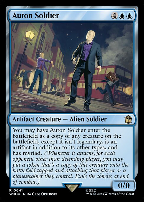 WHO: Auton Soldier (Surge Foil)
