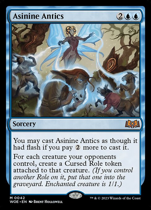 WOE: Asinine Antics