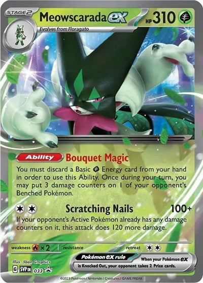 SVP: Meowscarada ex - 033 (Holofoil)