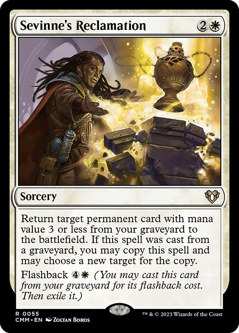 CMM: Sevinne's Reclamation (Foil)