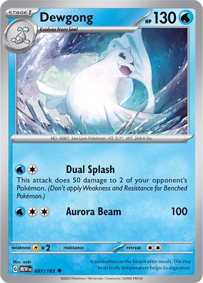 MEW: Dewgong (Reverse Holofoil)