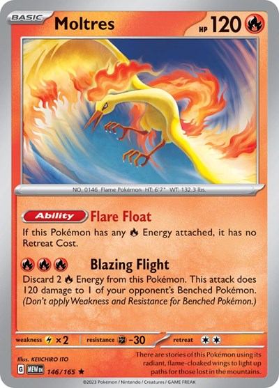 MEW: Moltres (Holofoil)