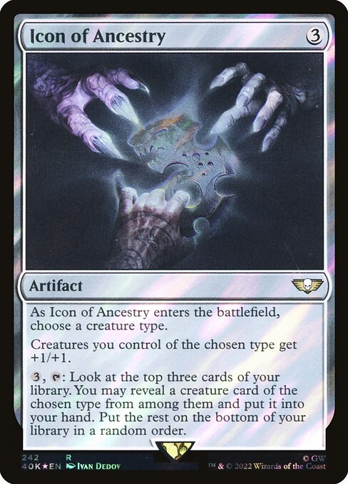 40K: Icon of Ancestry (Surge Foil)