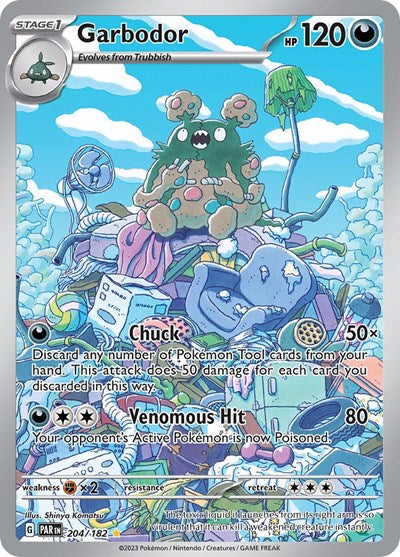 PAR: Garbodor - 204/182 (Holofoil)