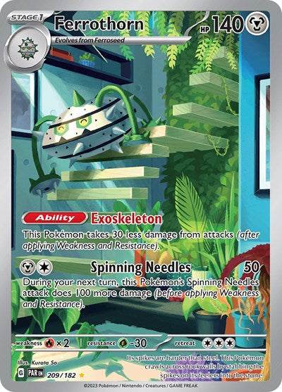 PAR: Ferrothorn - 209/182 (Holofoil)