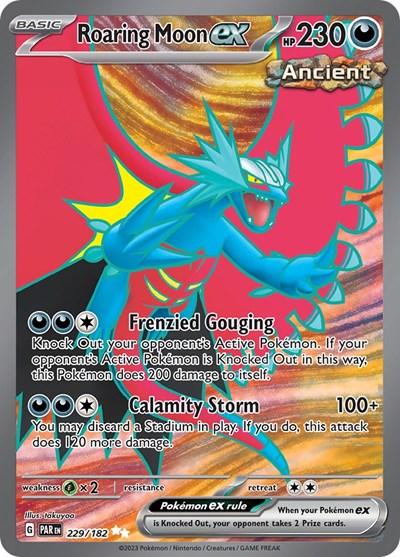 PAR: Roaring Moon ex - 229/182 (Holofoil)