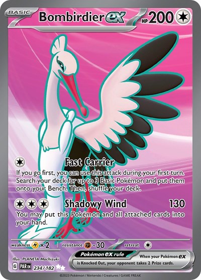 PAR: Bombirdier ex - 234/182 (Holofoil)