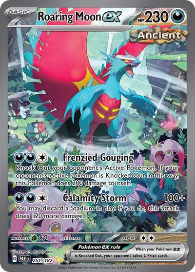 PAR: Roaring Moon ex - 251/182 (Holofoil)