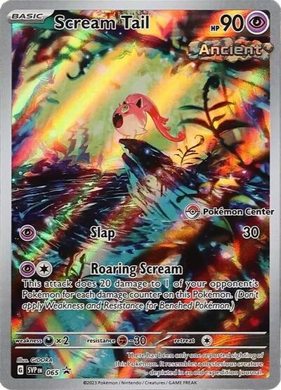 SVP: Scream Tail - 065 (Pokemon Center Exclusive) (Holofoil)