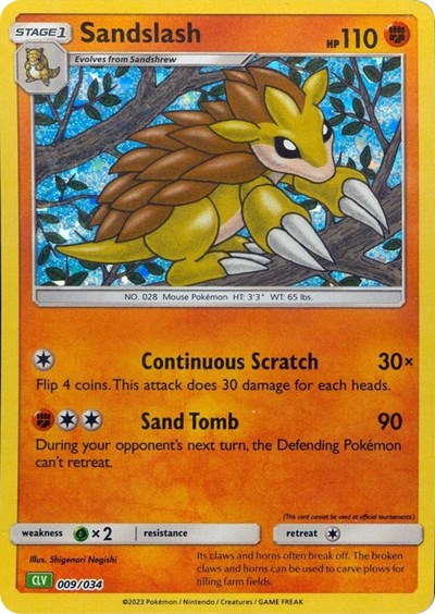 CL: Sandslash (Holofoil)