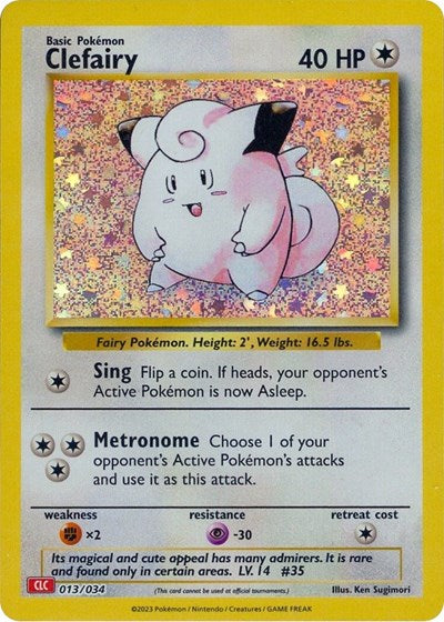 CL: Clefairy (Holofoil)