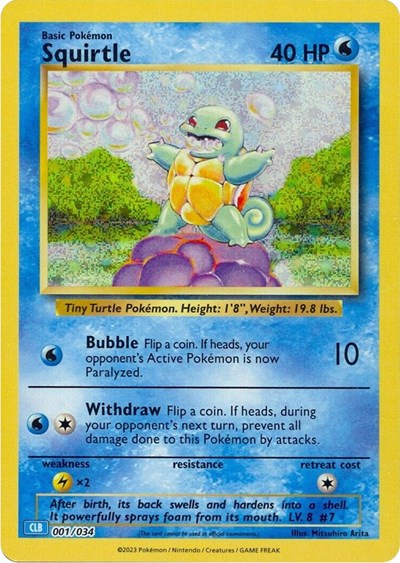 CL: Squirtle (Holofoil)