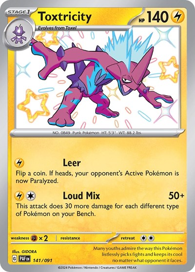 PAF: Toxtricity (Holofoil)