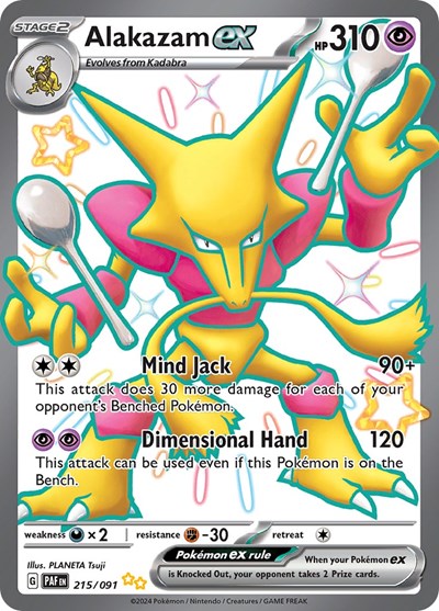 PAF: Alakazam ex (Holofoil)