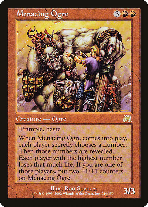ONS: Menacing Ogre