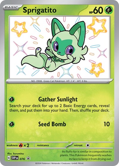SVP: Sprigatito - 076 (Holofoil)