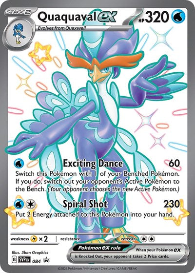 SVP: Quaquaval ex - 084 (Holofoil)