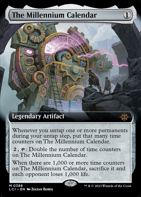 LCI: The Millennium Calendar (Extended Art) (Foil)