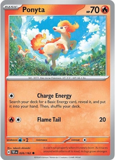 TEF: Ponyta (Reverse Holofoil)