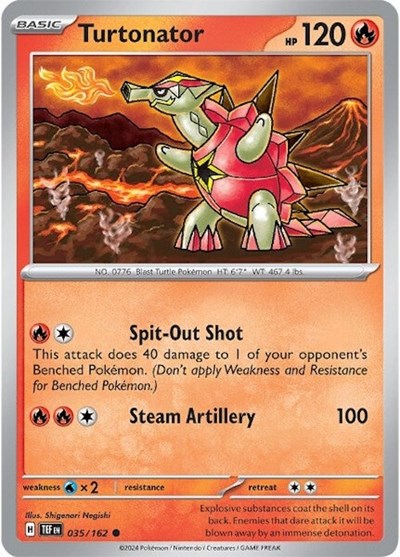 TEF: Turtonator (Reverse Holofoil)