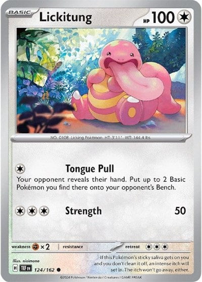 TEF: Lickitung - 124/162