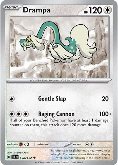 TEF: Drampa - 138/162 (Holofoil)