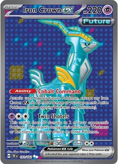 TEF: Iron Crown ex - 191/162 (Holofoil)
