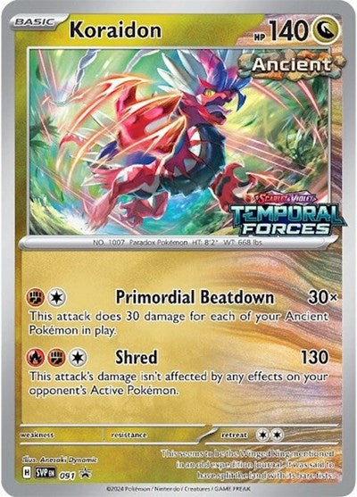 SVP: Koraidon - 091 (Prerelease) (Holofoil)