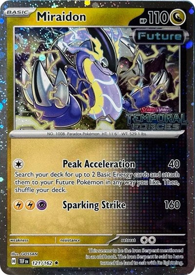 MCAP: Miraidon - 121/162 (Cosmos Holo) (Best Buy) (Holofoil)