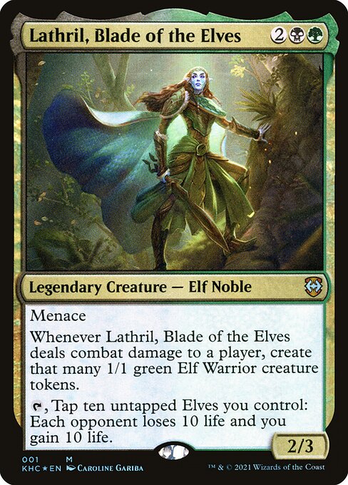 KHC: Lathril, Blade of the Elves (Foil)
