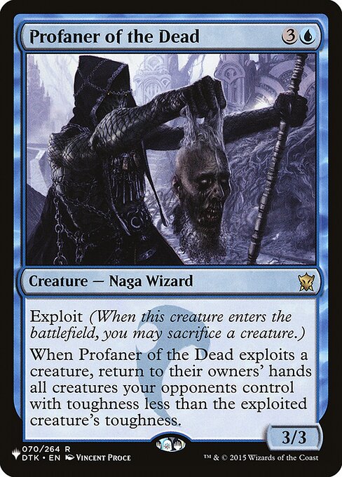 PLST: Profaner of the Dead