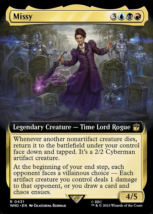 WHO: Missy (Extended Art) (Foil)