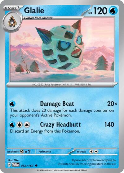 TWM: Glalie (Reverse Holofoil)