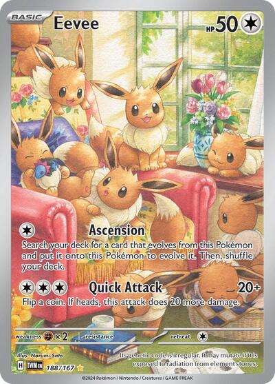 TWM: Eevee - 188/167 (Holofoil)