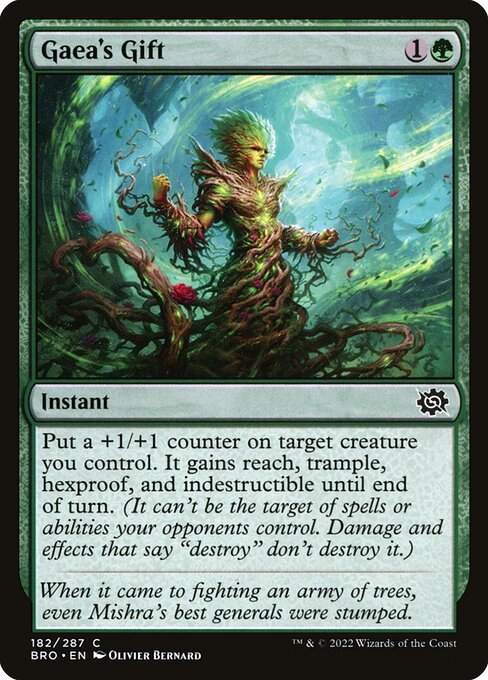 BRO: Gaea's Gift (Foil)