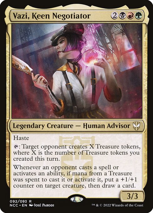 NCC: Vazi, Keen Negotiator (Foil)