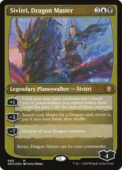 DMC: Sivitri, Dragon Master (Foil Etched)