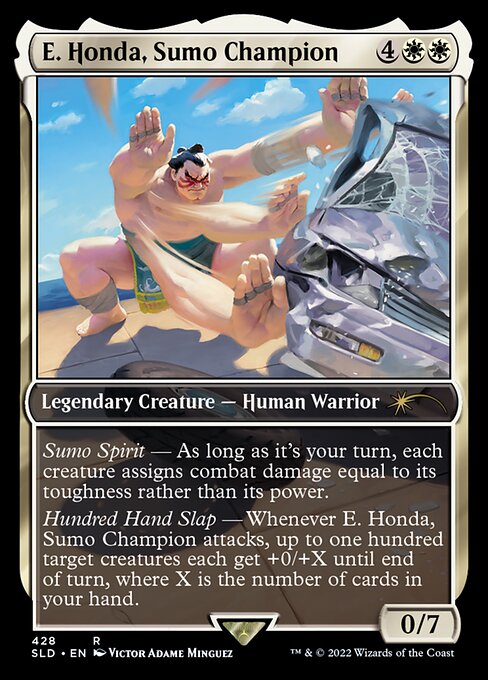SLD: E. Honda, Sumo Champion (Foil)