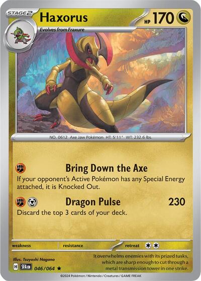 SFA: Haxorus (Holofoil)