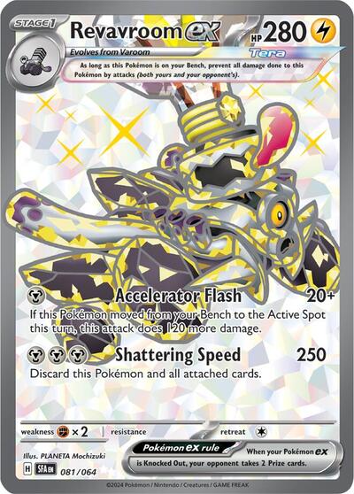 SFA: Revavroom ex - 081/064 (Holofoil)