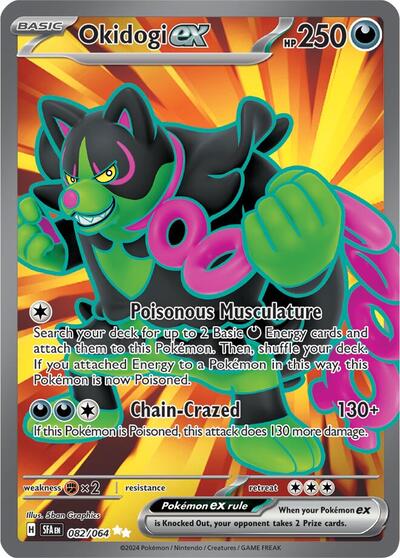 SFA: Okidogi ex - 082/064 (Holofoil)