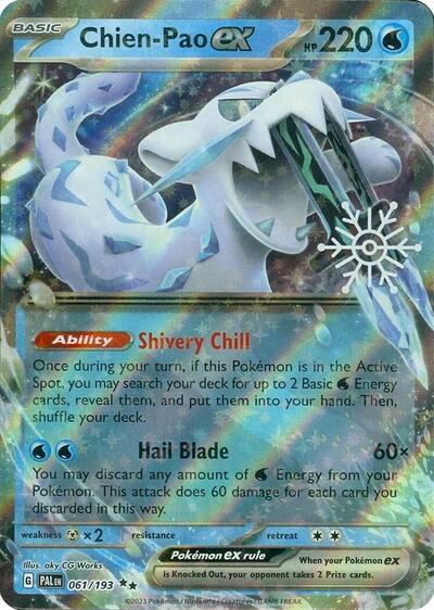MCAP: Chien-Pao ex - 061/193 (Holiday Calendar) (Holofoil)
