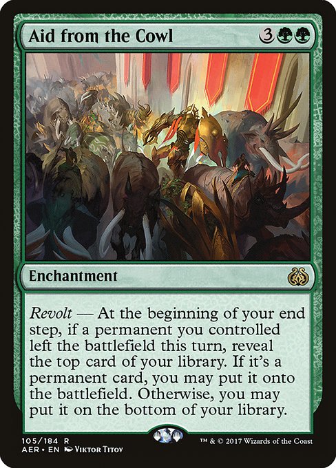 AER: Aid from the Cowl (Foil)