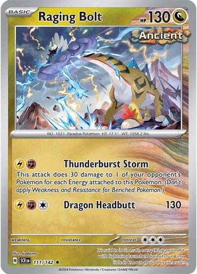 SCR: Raging Bolt (Reverse Holofoil)