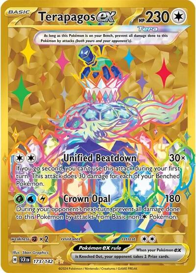 SCR: Terapagos ex - 173/142 (Holofoil)